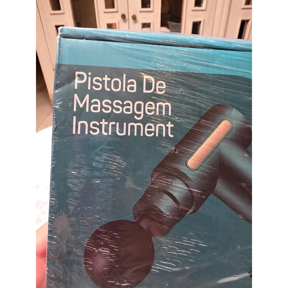 Pistola De Massagem Instrument‎ LU-4933 Percussion Massage Gun 99 Speeds USB-C